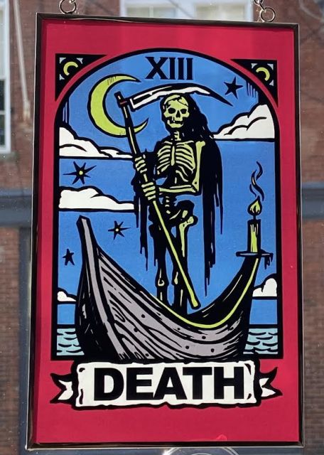 Witch Way Gifts: Suncatcher Tarot Death Card